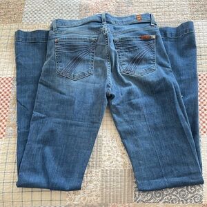 7 For All Mankind Dojo Flare Jeans